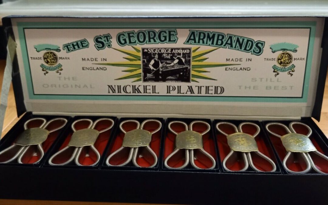 St George Armbands (Sleeve Garters). The Aristocrat Of All Armbands