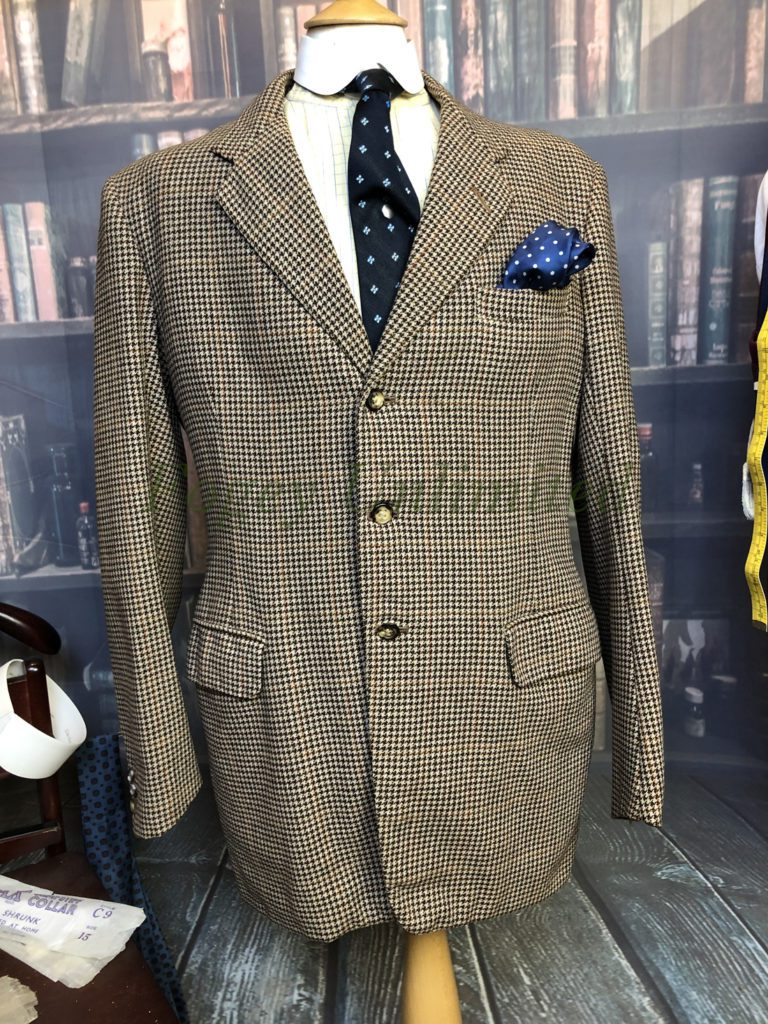 1957 Dated Bernard Weatherill Savile Row Bespoke Heavy Tweed Jacket 46 ...