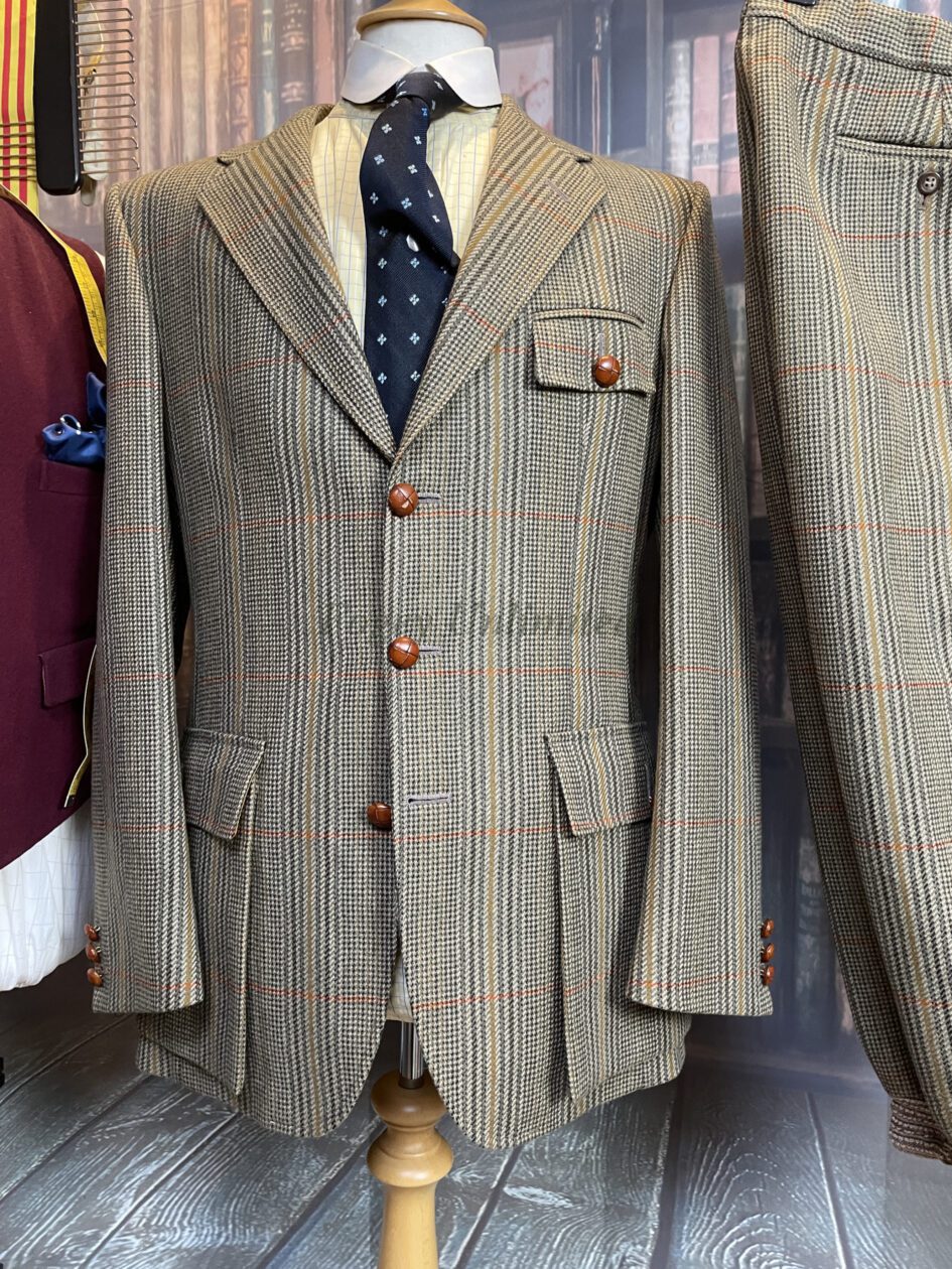 Vintage Bladen Heavyweight Norfolk style Tweed Shooting Suit/Breeks ...