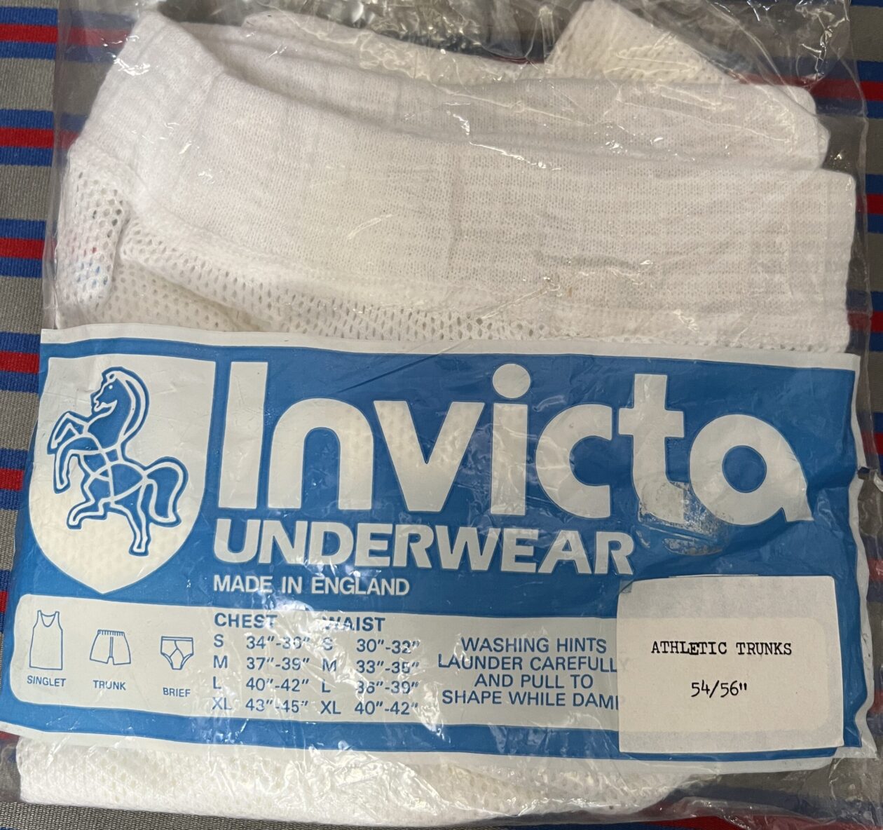 Vintage New Old store stock Gentlemans Underwear. Trunks Boxer Shorts .  Unworn. Various Styles and sizes (Ref:L3) - Fogey Unlimited