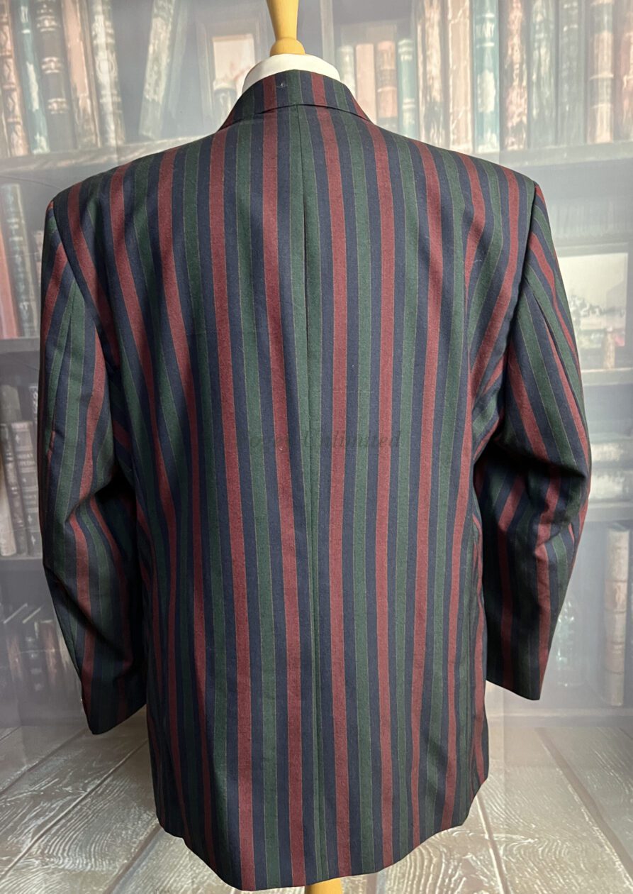 Vintage Gentlemans Striped Boating Blazer by Brook Taverner 40R