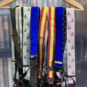 Vintage Traditional Albert Thurston Boxcloth Braces/Suspenders. Most  Colours