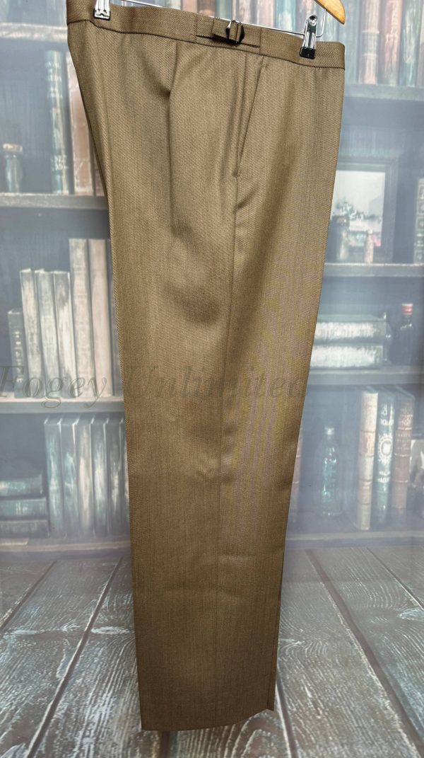 Vintage Traditional Gentleman's Cavalry Twill Trousers 38/97cm waist. Leg 32/81cm (Ref:CVT38M)