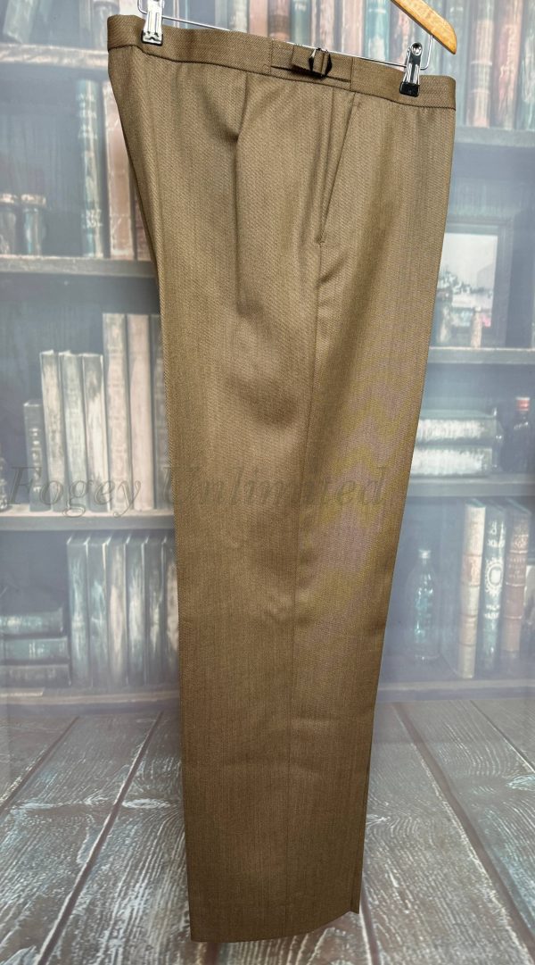 Vintage Traditional Gentleman's Cavalry Twill Trousers 38/97cm waist. Leg 32/81cm (Ref:CVT38M) - Image 5