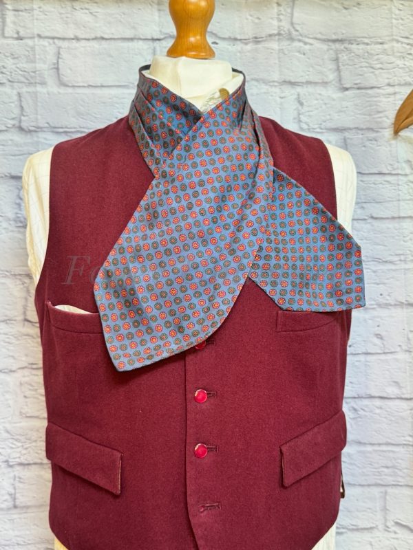 Vintage Gentleman's Cravat/Scarf/Ascot Many Colours available Smooth - Image 7