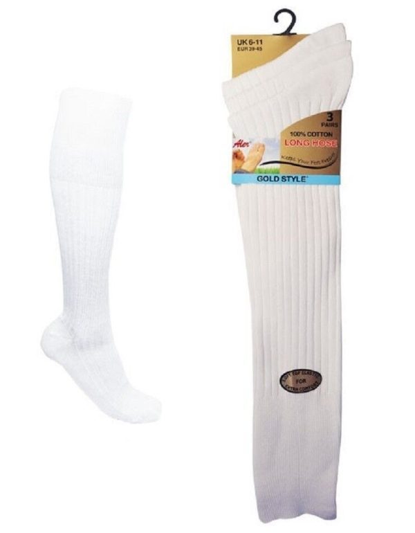 Gentlemans Knee High OTC (Over the calf) Long Socks/Hose. Cotton - Image 15