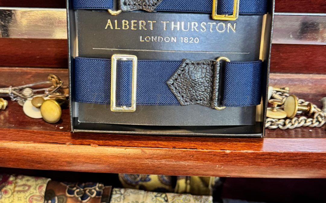 Albert Thurston Adjustable Elastic ARMBANDS /Garters for your shirt sleeves. Colour options available