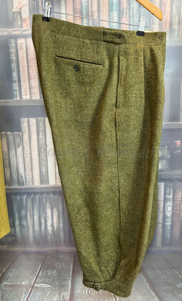 Vintage Heavyweight Bespoke Tweed Plus Fours Plus 4s 36"/92cm waist (RB36)