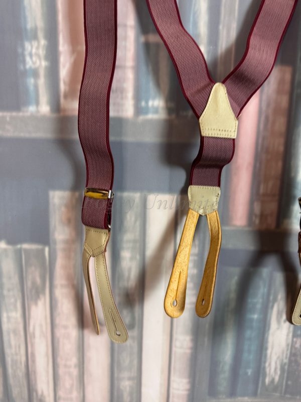 Vintage Button end Braces/Suspenders. Various Styles and Colours. (Ref:DR1a) - Image 6