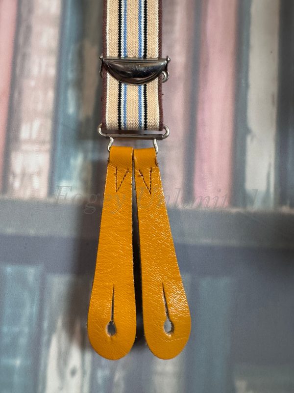 Vintage Button end Braces/Suspenders. Various Styles and Colours. (Ref:DR1a) - Image 4