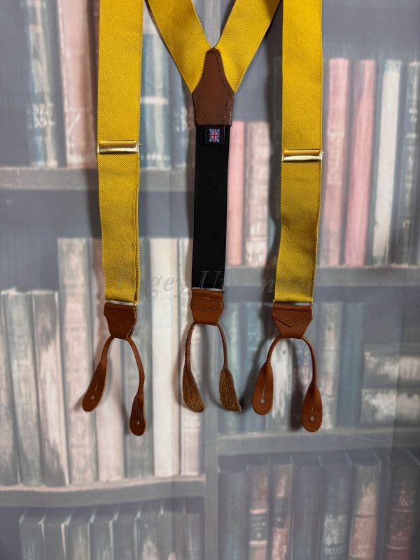 Pre-Loved Albert Thurston Barathea Braces/Suspenders. Various Colours (Ref:M) - Image 6