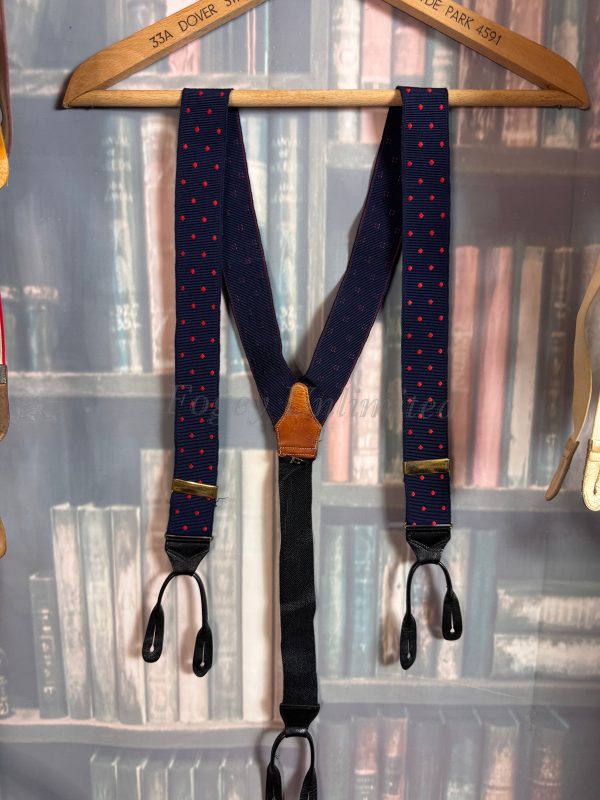 Pre-Loved Albert Thurston Barathea Braces/Suspenders. Various Colours (Ref:M) - Image 7